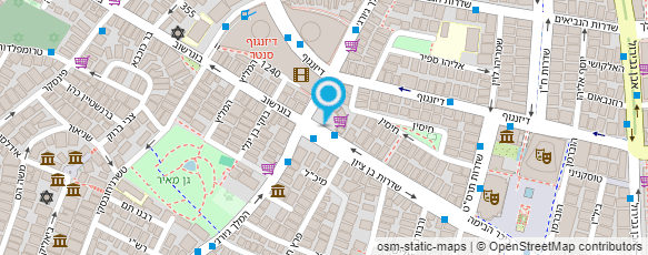 מפת הגעה אל BOX TLV בוקס טי אל וי מפת הגעה אל BOX TLV בוקס טי אל וי