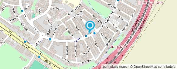 מפת הגעה אל אושרת בנון ניזר - קן לתינוק