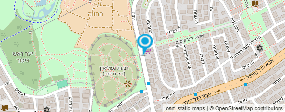 מפת הגעה אל רוזי נועם-זוגיות בנועם