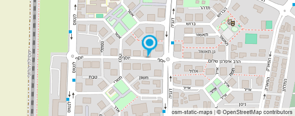 מפת הגעה אל קרן- בית להתפתחות תינוקות