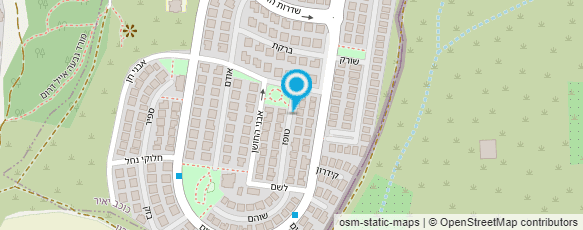 מפת הגעה אל אוסנת נצר אומנות בחוט ברזל