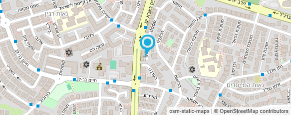 מפת הגעה אל ארז קולט - תקליטן לאירועים בהפרדה