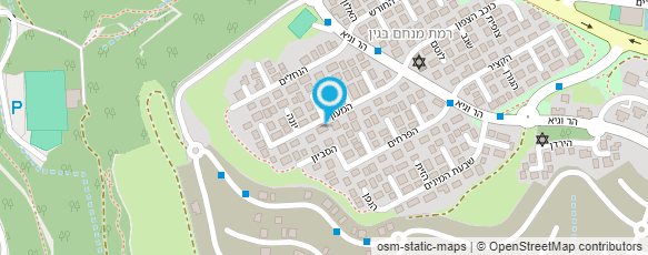 מפת הגעה אל ישראל שמים כחולים