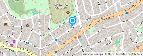 מפת הגעה אל לירון אוברבאום