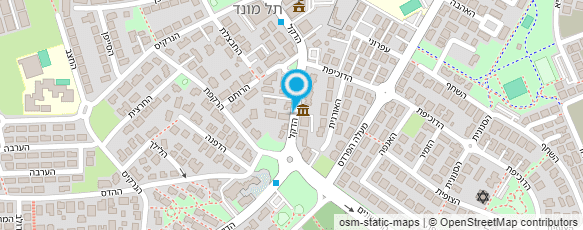 מפת הגעה אל רוני בביוב דר  עובדת סוציאלית קלינית