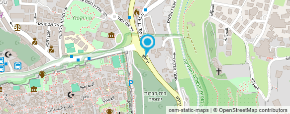 מפת הגעה אל דואר ישראל