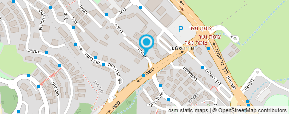 מפת הגעה אל מוניות רמות יצחק