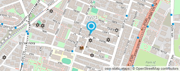 מפת הגעה אל עשבי ארץ ישראל