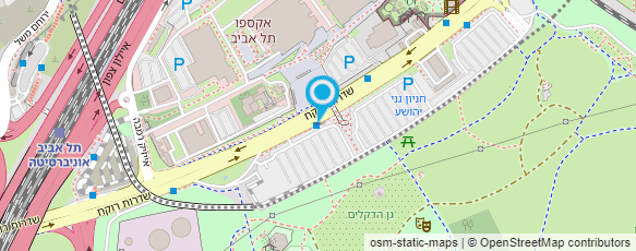 מפת הגעה אל כדור פורח - TLV BALLOON