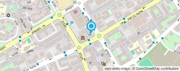 מפת הגעה אל פותח את ידייך