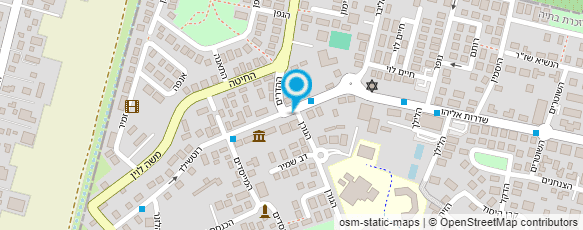 מפת הגעה אל דואר ישראל -מסירת דואר מפת הגעה אל דואר ישראל -מסירת דואר