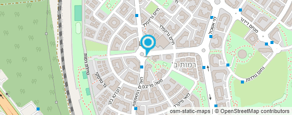 מפת הגעה אל דואר ישראל- מסירת דואר