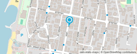 מפת הגעה אל עו"ד גוזמן פרץ אלינור