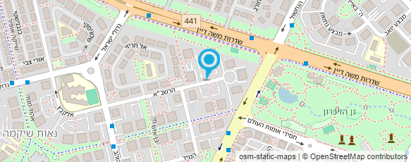 מפת הגעה אל ארינה ליס קוסמטיקס מפת הגעה אל ארינה ליס קוסמטיקס