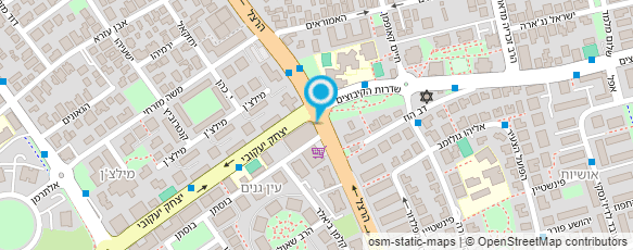 מפת הגעה אל דואר ישראל- מסירת דואר מפת הגעה אל דואר ישראל- מסירת דואר