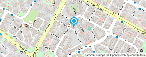 מפת הגעה אל דואר ישראל- מסירת דואר