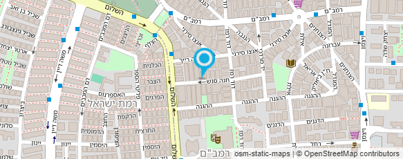 מפת הגעה אל איריס דנה - קדרות שכונתית