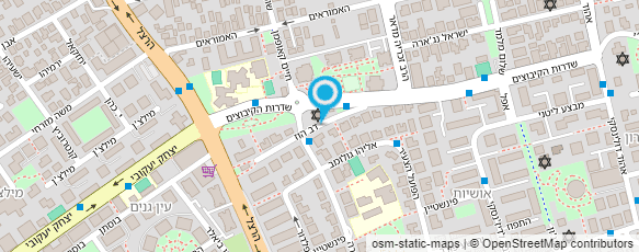 מפת הגעה אל קריוקי פסנתר - אולפן הקלטות