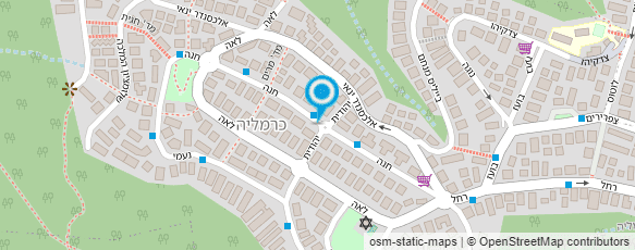 מפת הגעה אל רחלי בטן - הדרכת הורים אוטיזם