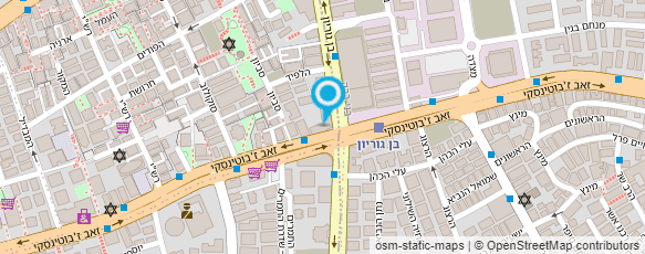 מפת הגעה אל מפגש שמש רמת גן