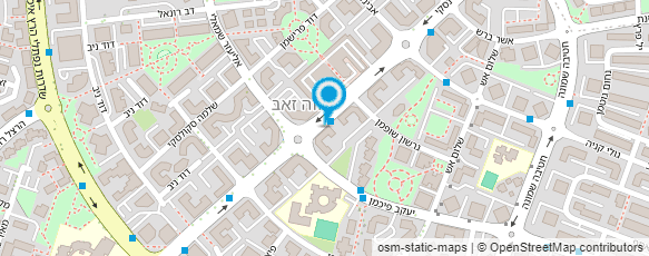 מפת הגעה אל דואר ישראל- מסירת דואר