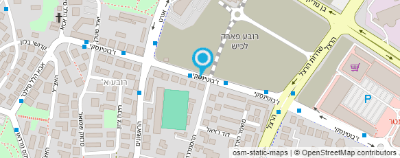 מפת הגעה אל דואר ישראל-מסירת דואר