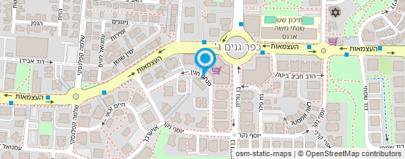 מפת הגעה אל עמוד האש