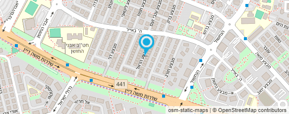 מפת הגעה אל עו"ד אברהמי יום טוב מורן