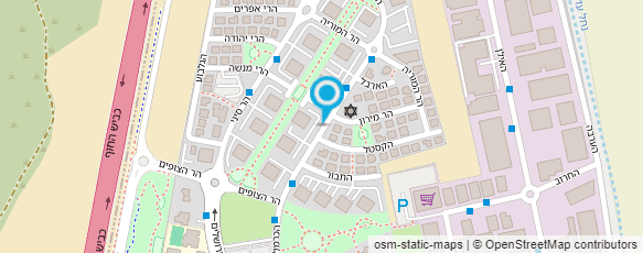 מפת הגעה אל אביבית בן הרוש מפת הגעה אל אביבית בן הרוש