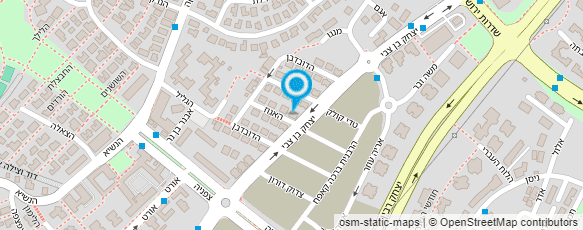 מפת הגעה אל רויטל לביא תכנון ועיצוב פנים