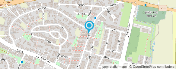 מפת הגעה אל רינת ברדה - אחת שיודעת