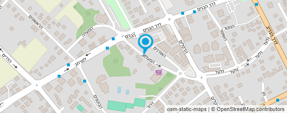 מפת הגעה אל סטודיו יוגה לירון