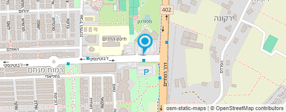 מפת הגעה אל ספורטניס