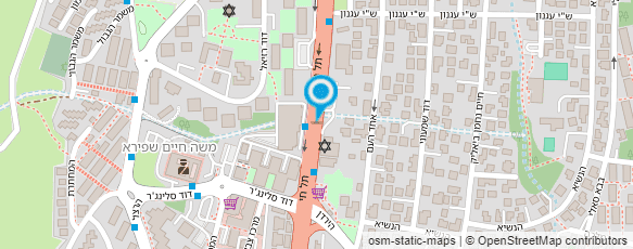 מפת הגעה אל בזיליקום קייטרינג חלבי