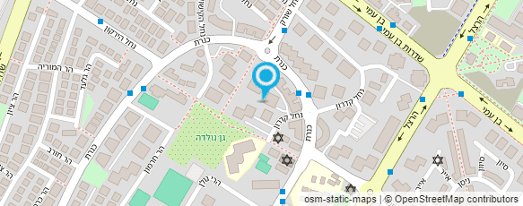 מפת הגעה אל קורין אפריאט עוגות מעוצבות