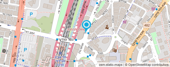 מפת הגעה אל יוסי אלישע קלדרון ושות' משרד עו"ד