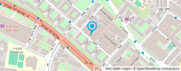 מפת הגעה אל קייטרינג ציון