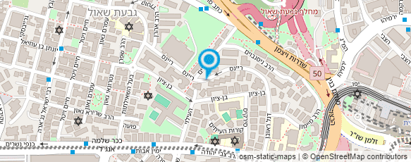 מפת הגעה אל בן משה נתנאל רו"ח