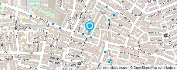 מפת הגעה אל משה עבודות גינון