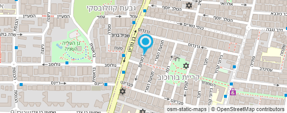 מפת הגעה אל פרופ' אבי סלומון