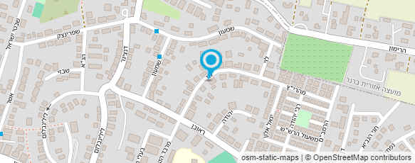 מפת הגעה אל מוניות ארז