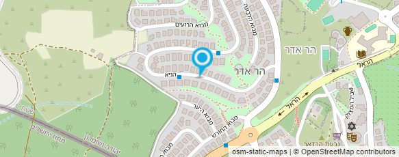 מפת הגעה אל יעל ארמוזה  - אדריכלות ועיצוב פנים