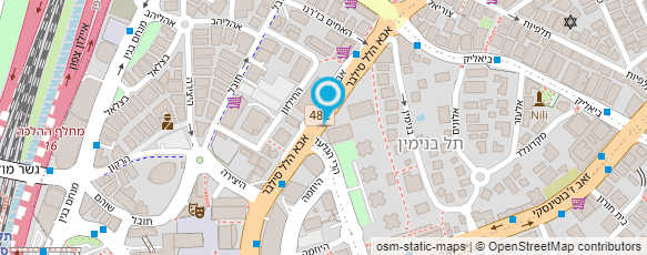 מפת הגעה אל מור דן - משרד עורכי דין