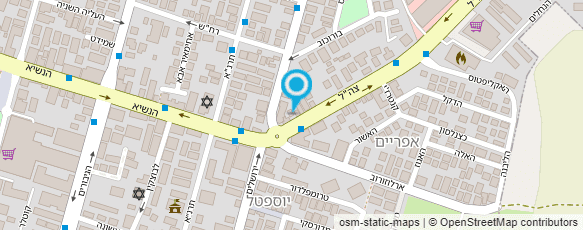 מפת הגעה אל אצה - סושי בר