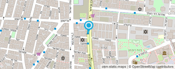 מפת הגעה אל סלט ישראלי