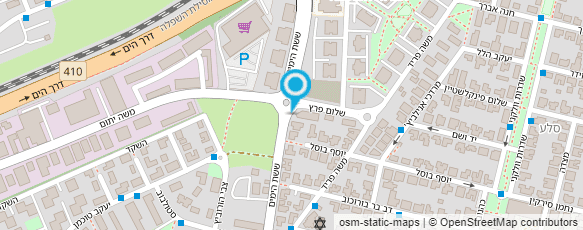 מפת הגעה אל דואר ישראל- מסירת דואר