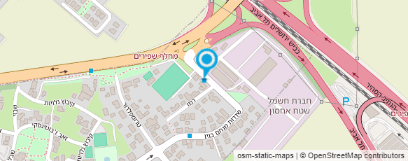 מפת הגעה אל דואר ישראל-מסירת דואר