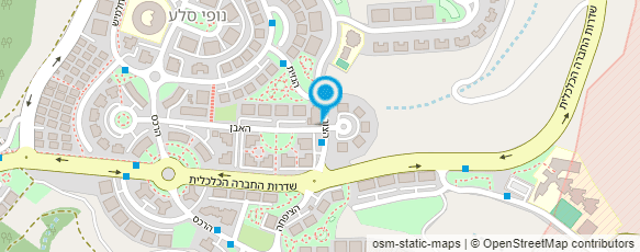 מפת הגעה אל דואר ישראל-מסירת דואר
