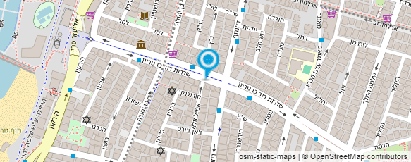 מפת הגעה אל השדרה 34