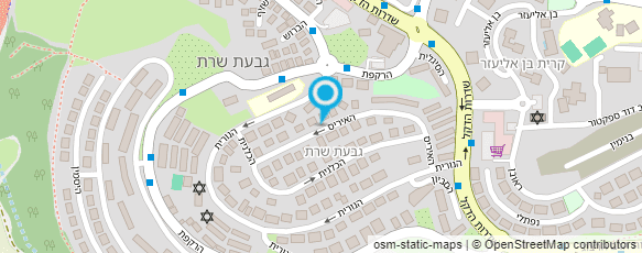 מפת הגעה אל סטודיו אסתר דניאלי